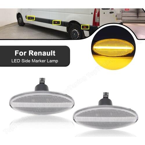 For Nissan NV200 Van 2011.11- For Opel Movano MK2 Van 2010.05- For Renualt Master MK3 Van 2011.02- Car LED Side Marker Lamp 2X
