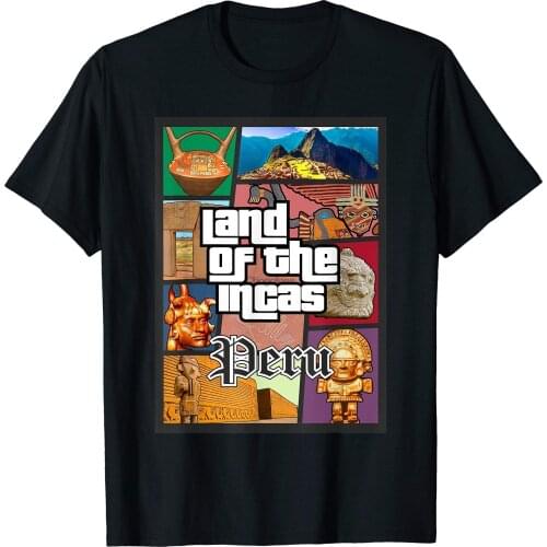Peru T-shirt Land of the Incas Tee Parody Men Women Kids Tee