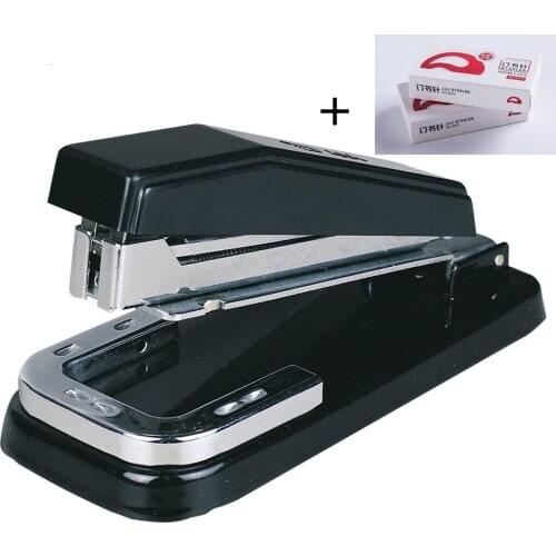 1 Set Quality Stapler Useful Rotatable Stapler With 2000 Pieces Staples Set Office Binding Stationery 2 Box Staples For Free
