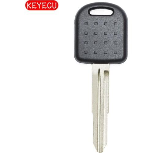 Keyecu Transponder Key + Chip ID4C +Uncut Blade for Suzuki Alto Baleno Grand Vitara Left Blade