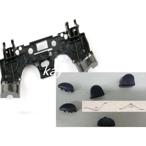 L1 R1+L2 R2 Trigger Buttons+R1 L1 Key Holder Internal Shock Motor Support Repair Parts For Play Station 4 PlayStation4 PS4