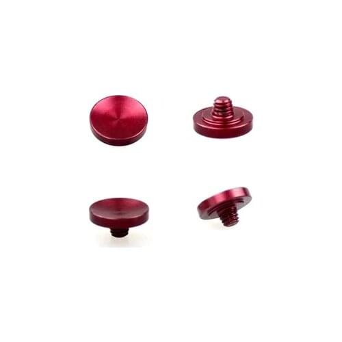 3pcs red concave Release Shutter Button for Leic Fujifilm X100 x100s x10 x20 X-Pro1 m6 m8 m9 x-e1 x-e2 Camera