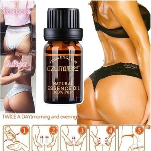 Rich Buttock Enhancement Massage Essential Oil Hip Lift Up Butt Firm Skin Enlargement Full Buttocks Care Plant Massage Oil