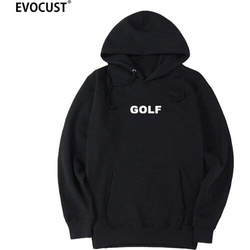 GOLF LOGO HOODIE GOLFED WANG Tyler The Creator OFWGKTA Skate hip hop men Sweatshirts women unisex Combed Cotton