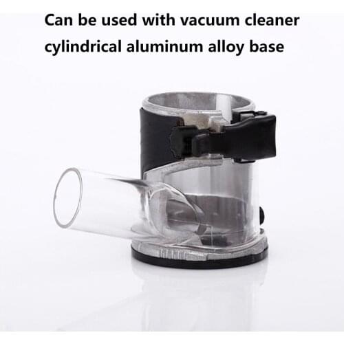 Trimming Machine Aluminum Alloy Base Bakelite Milling Woodworking Engraving Slotting Trimming Base Wood Router Joiners Set