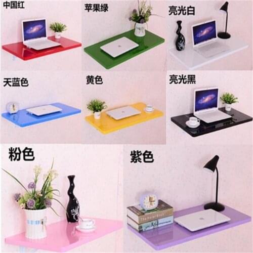 100*40CM Modern Wall Mount Laptop Table Wood Folding Table Wall Hanging Dining Table High-Grade Children Study Desk