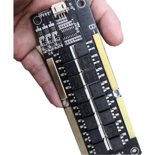 Factory direct sale 3S BMS 50A Balance for Li-ion 18650 BMS battery protection board Head inverter battery pack