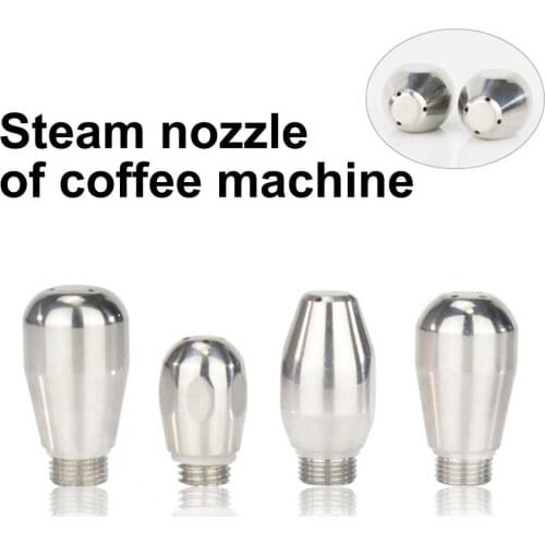 Universal Coffee Machine Steam Nozzle 3-4 Holes Stainless Steel Milk Foam Spout Coffee Tools for Expobar Kitchen Accessories