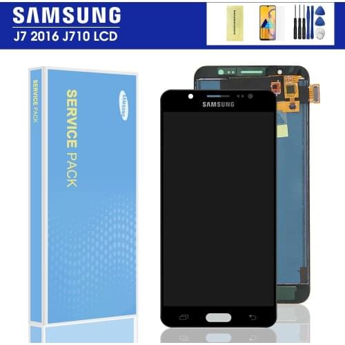 For Samsung Galaxy J7 2016 LCD J710 SM J710F J710FN J710M J710H J710A DS LCD Display Touch Screen Digitizer Assembly