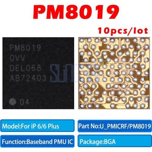 10pcs/lot 100% Original iPhone 6 6G 6Plus U_PMICRF Small Power IC Baseband power IC PM chip PM8019