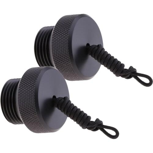 2pcs Scuba Diving DIN Tank Cylinder Valve Dust Cap Dive Gear Accessories