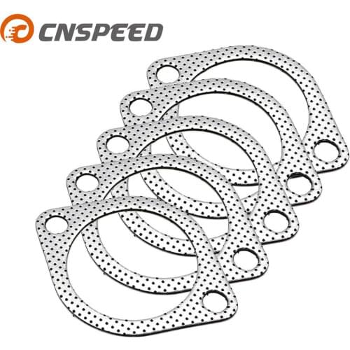 CNSPEED 5pcs/lot 3.11inch 79mm Exhaust Pipe Gasket To Muffler Gasket Exhaust Gasket YC101148