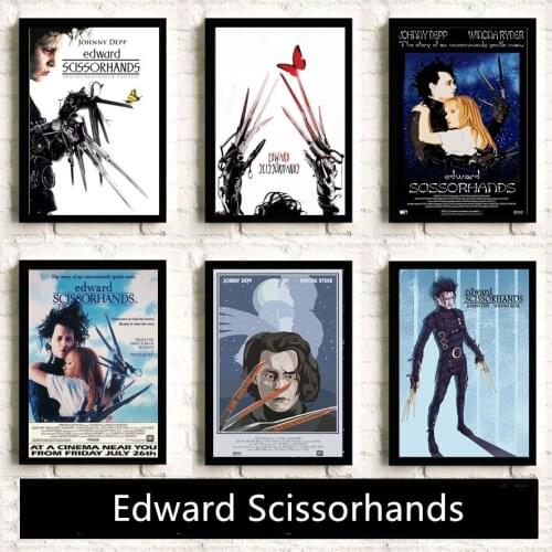 Diamond Embroidery Edward Scissors Classic Movie Diamond Painting Diamond Inlaid DIY Full Diamond Embroidery Home Decoration