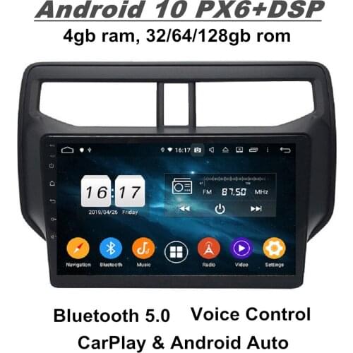 CarPlay DSP PX6 9" Android 10 Car DVD Player for Toyota Rush 2018 2019 Car GPS Navigation Audio Stereo Radio WIFI Bluetooth 5.0