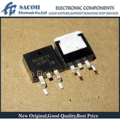 Free Shipping 10Pcs STB40NF10L B40NF10L STB40NF10-1 B40NF10-1 TO-263/TO-262 50A 100V N-ch Power MOSFET
