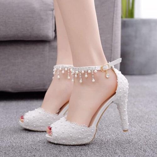 New Summer Platform Peep Toe Sandals Women Sexy Footwear Fashion Lady Party Buckle Strap High Heel Sandals Shoes Big Size H0059