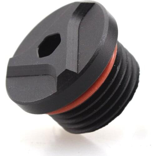 Black Aluminum Motorcycle Engine Oil Filler Plug Screw Cap Cover For BMW G310GS G310R S1000RR S1000XR 2017-2020