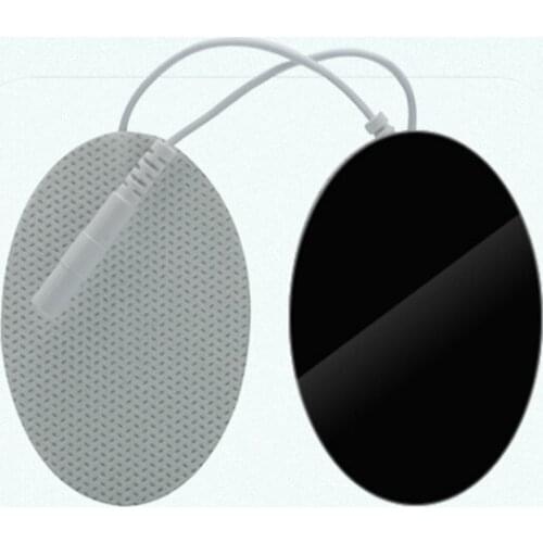 10pcs 7x12cm / 4x6cm Large Oval 5pair Electrode Pads for Digital TENS Meridian Therapy Patches Machine