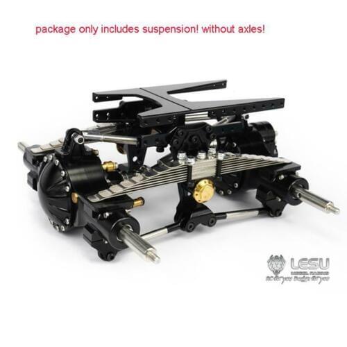 RC 1/16 Tractor Truck Bru Model Car Axle Metal Rear Suspension Parts TH16668-SMT5
