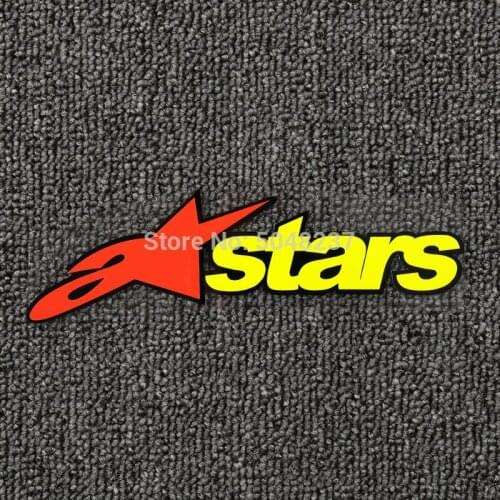 FASP PVC fluorescent sticker stars Decal for motorcycle car Suitcase Refrigerator etc