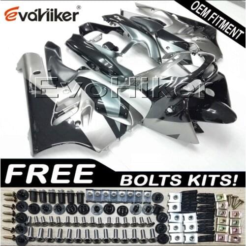 Motorcycle panels for ZX9R 1994 1995 1996 1997 silver ZX 9R 94 95 96 97 ABS Plastic Bodywork Set