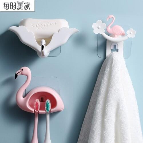 Soap box toilet punch-free wall-mounted bathroom household drain creative soap box rack