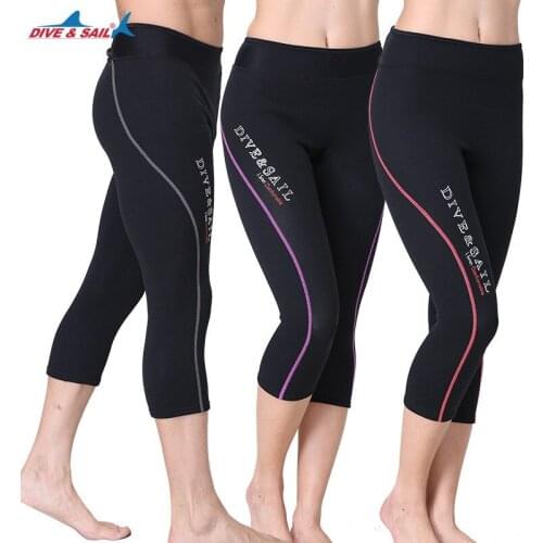 Neoprene 3/4 1.5MM Capri-Pants Diving Cropped Trousers Men Women Pants Rowing Sailing Surfing Snorkeling Warm Dive Pants