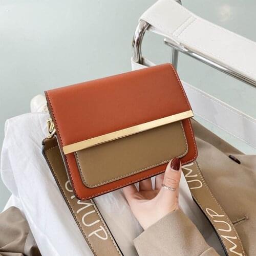 New Crossbody Bags for Women for Women 2020 Ladies Shoulder Bag Korean Candy Color Flap Bag Sac Luxury Brand Handbags Bolsa