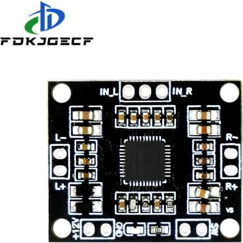 10PCS PAM8610 2x15W Power Amplifier Board Digital Two-Channel Dual Channel Stereo Class Power Amplifier Board Miniature Module