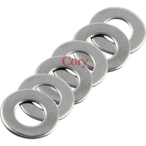 304 Stainless steel gasket M1.6 M2 M2.5 M3 M3.5 M4 M5 M6 M8 Plain Washer Platte CZYC
