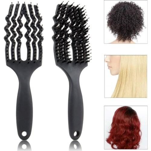 Hair Brush Magic Hair Comb Detangling Hair Brush Detangle Lice Massage Comb Women Tangle Hairdressing Salon Hair Brush Barber