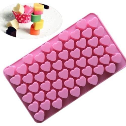 Love Silicone Cake Mould 3D Heart Shape Fondant Cake Mousse Chocolate Baking Mold Fondant Sugar Craft Modelling Decor Tools