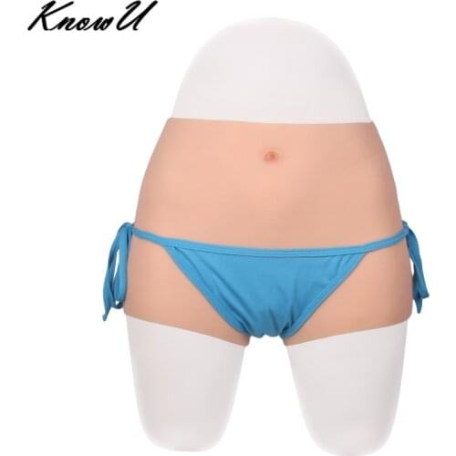 KnowU Silicone Panty Penetratable Vagina Fake Pussy with Urinate Tube силиконовые трусики влагалища bragas de silicona vagina