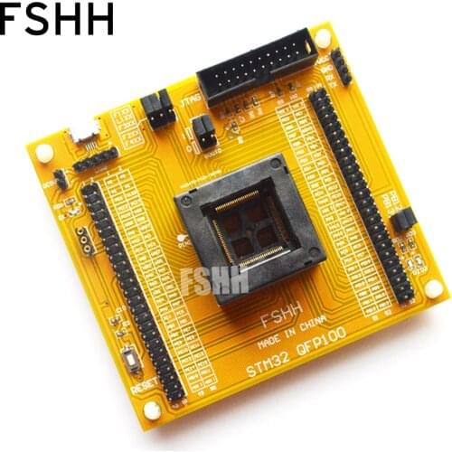 IC TEST STM32 QFP100 test socket STM32 TQFP100 Programmer adapter