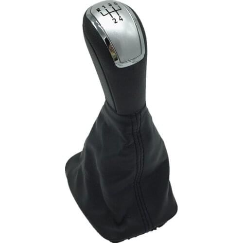Car Gear Shift Knob Gaiter Boot Cover Complete For Skoda Fabia 2000 2001 2002 2003 2004 2005 2006 2007 2008 Shifter Stick Parts