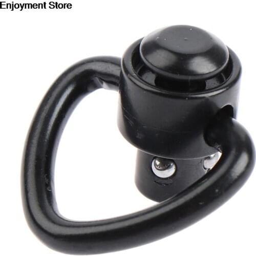 1 x QD Sling Swivel Mount Push Button 1-1/4" 20mm Weaver or Picatinny Rail Mounted Quick Release Sling Ring Set Adapter Hunting