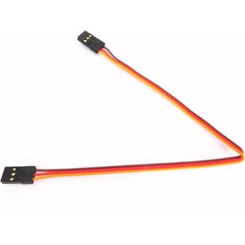 100Pcs 10cm/15cm/20cm/30cm/60cm/90cm/100cm 26AWG Male to Male JR Plug Servo Extension Wire Cable Lead