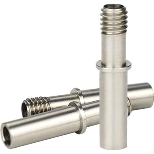 Upgrade 5Pcs High Temperature Hotend Extruder V5 J-head Throat For Anycubic I3 Mega Mega-S Stainless Steel 3D Printer Parts