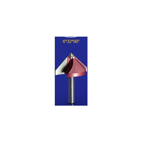 6mm*32mm*90degree CNC carbide end mill,3D woodworking insert router bit,Tungsten end milling cutter,engraver tools