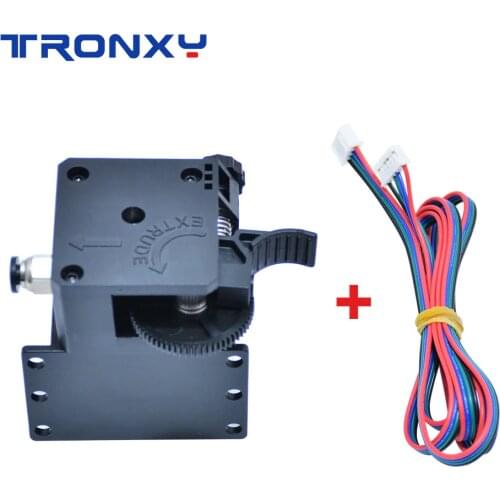 Tronxy 3D Printer Accessories Titan Extruder For MK8 E3DV6 Hotend J-head Bowden Mounting Bracket 1.75mm Filament motor+cable