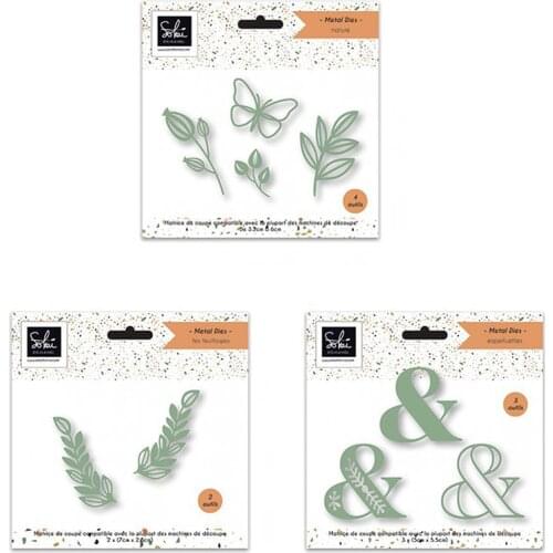 CH 2020 New Arrival butterflies Metal Cutting Dies 3D DIY Scrapbooking Carbon Sharp Craft Die Photo Invitation Cards Decoration