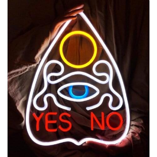 Custom Tarot Led Flex Transparent Anime Acrylic Cute Neon Sign Neon Light Sign Wall Hanging for Home Room Bedroom Decor