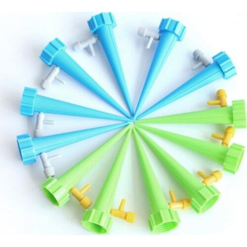 Flower Pot Drip 6 Pcs Automatic Watering Irrigation Spike Plant Adjustable Water Volume Mini Gardening Tool