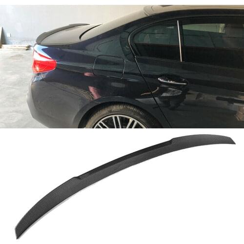 Carbon Fiber Rear Trunk Wing Spoiler CS Boot Top Lip For BMW 5 Series G30 G38 F90 M5 540i 550i M550i 530d 520d Sedan 2017-2020