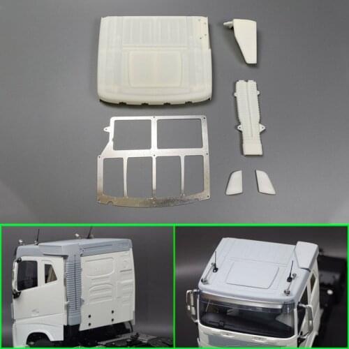 Car Shell Low Top Cover for 1/14 Tamiya RC Truck Trailer Tipper Volvo F16 750 560360 Car Diy