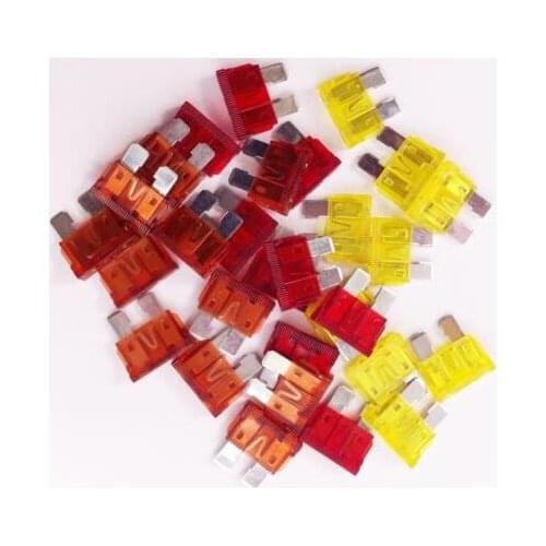 Standard Blade Fuse kit 10 20 40 Amp for Car Truck SUVs MOTORCYCLE 50PCS