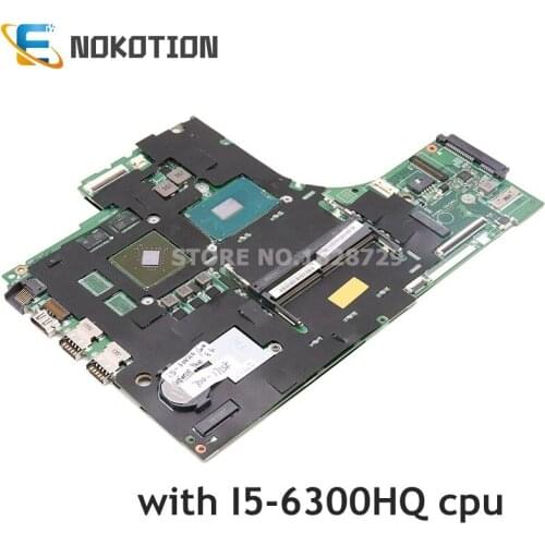 NOKOTION For lenovo ideapad 700-17isk laptop motherboard 5B20K93618 geforce 940M 448.06R01.0011 HD 530 SR2FP I5-6300HQ CPU