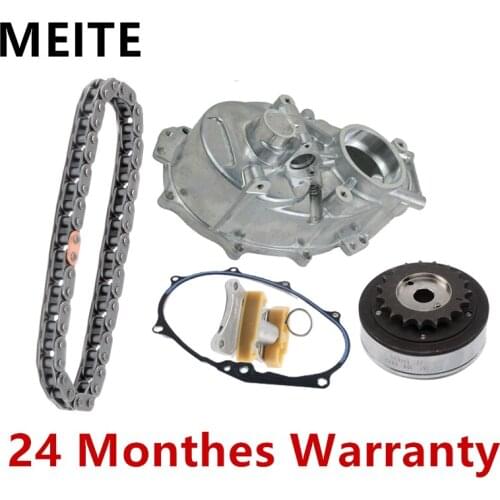 06F109088J New Engine Camshaft Adjuster Housing Timing Chain Tensioner Set For VW EOS Golf Passat B6 For Audi A3 A4 TT 06F103107