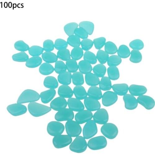 2021 New Glow in The Dark Stones,Fish Tank Aquarium Decoration Gravel Rocks,Garden Glowing Pebbles Luminous Stones for Driveway