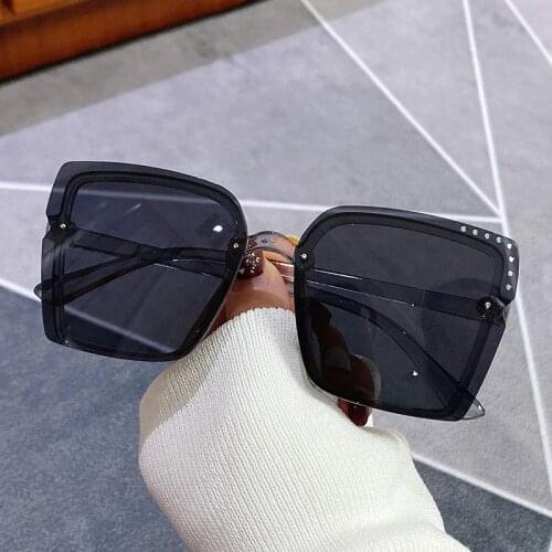 2021 New Sunglasses Retro Ladies Oversized Sunglasses Fashion Shade Casual Glasses Driving Glasses UV400